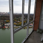 Панорамные окна Grunder 60 на балконе - фото 2