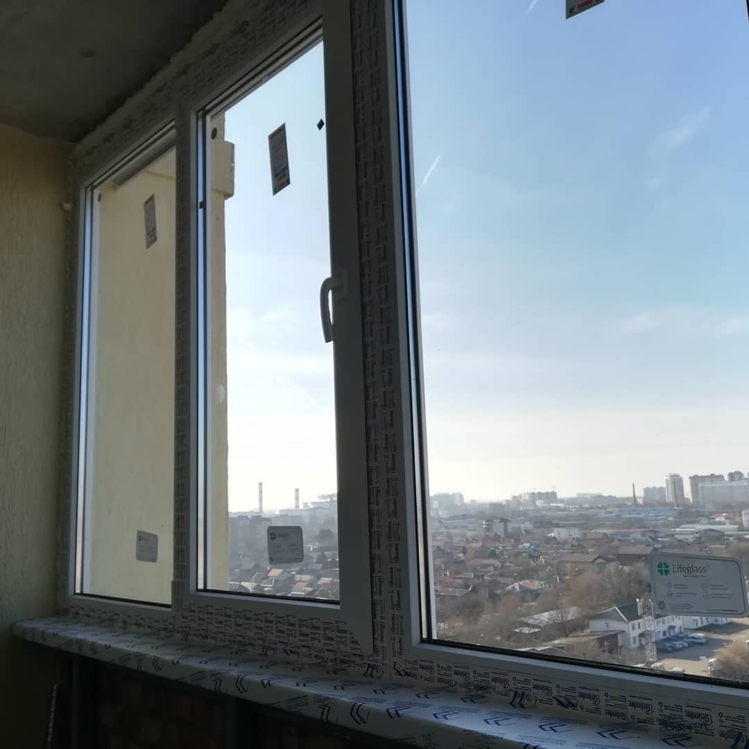 Теплые окна Grunder 60 на балкон - фото 1